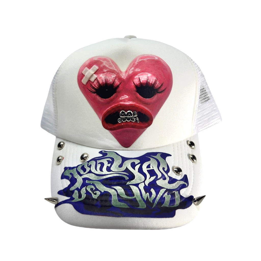 GORRA LOVE WAS UGLY W/U BLANCO