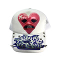 GORRA LOVE WAS UGLY W/U BLANCO